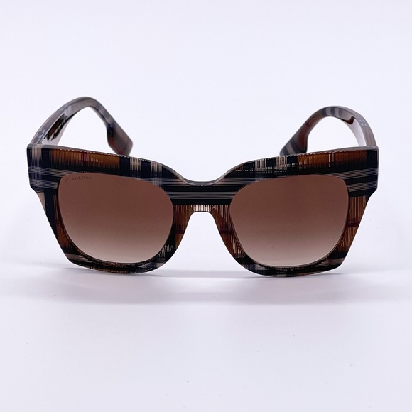 NEW BURBERRY KITTY BE4364 3967/13 WOMEN’S SUNGLASSES BURBERRY BE4364 396713 - Picture 4 of 11